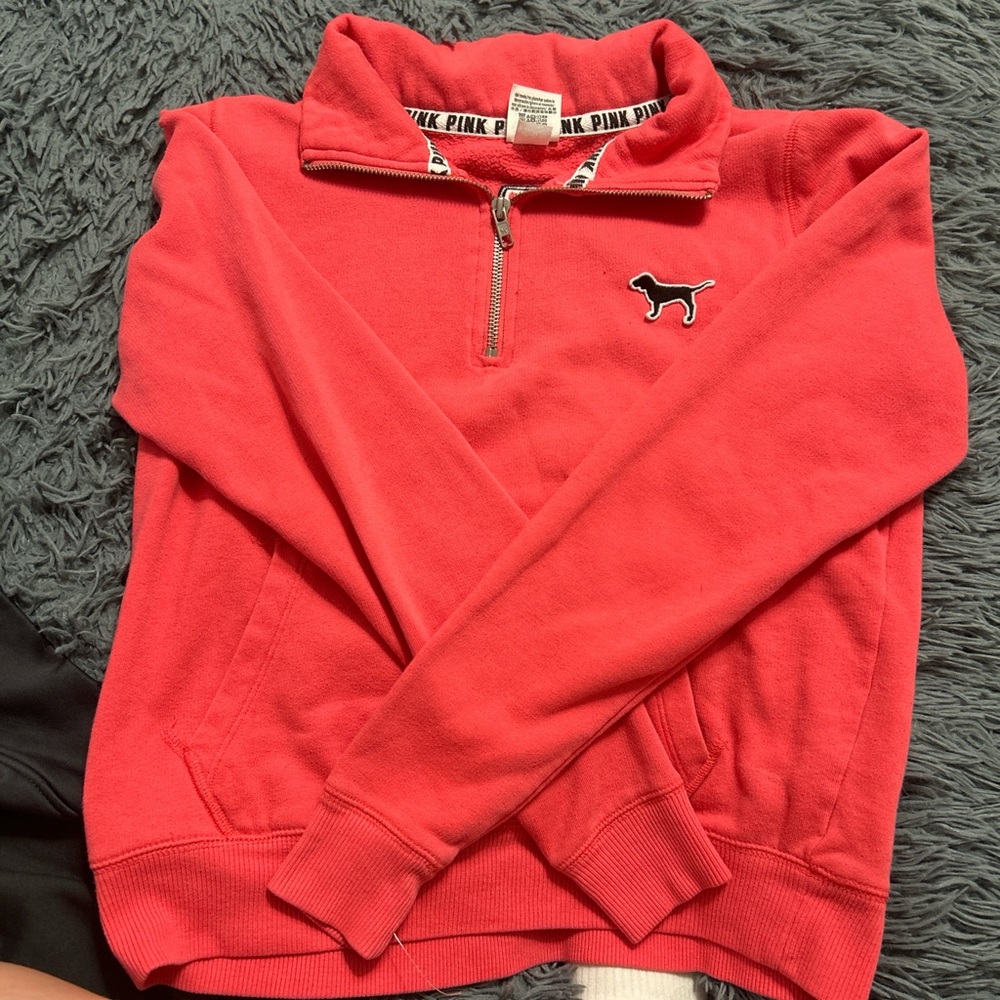 PINK Victoria's Secret Coral Sweatshirt